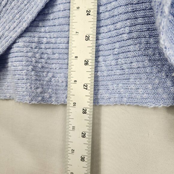 Kenneth Cole Womens Cardigan Open Front Sweater Sze M Light Lavender Purple - Picture 4 of 7